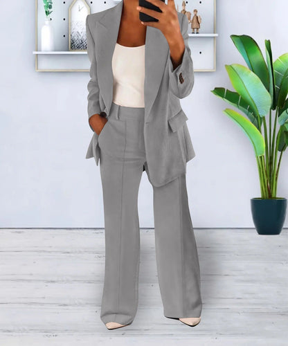 Effortless Tailored Blazer Set