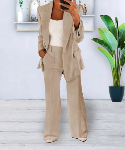 Effortless Tailored Blazer Set