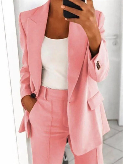 Effortless Tailored Blazer Set