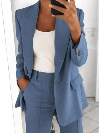 Effortless Tailored Blazer Set
