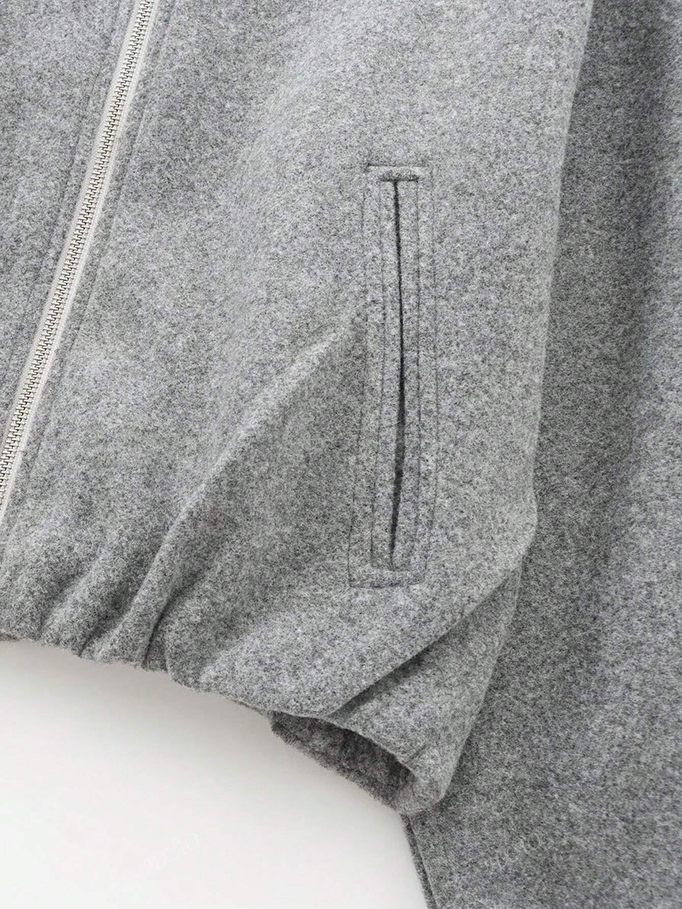 Elena Cozy Velvet Bomber Jacket