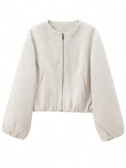 Elena Cozy Velvet Bomber Jacket