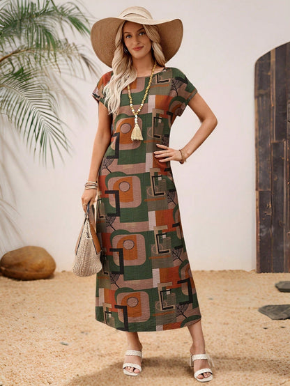 Everyday Batwing Tunic Dress