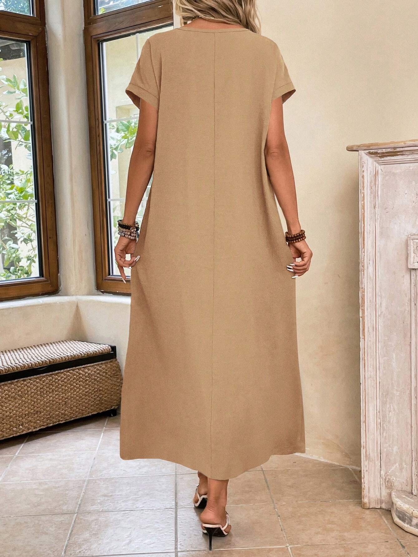 Everyday Batwing Tunic Dress