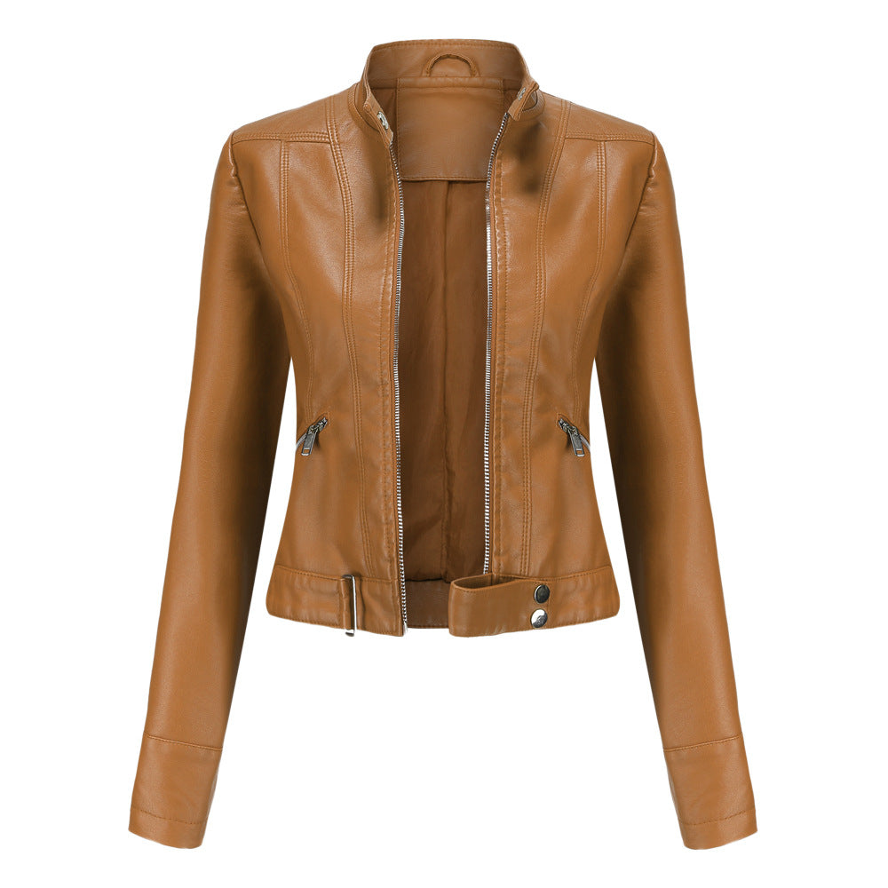 Everyday Edge Faux Leather Biker Jacket