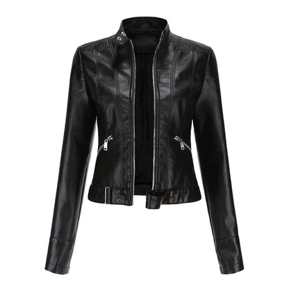 Everyday Edge Faux Leather Biker Jacket