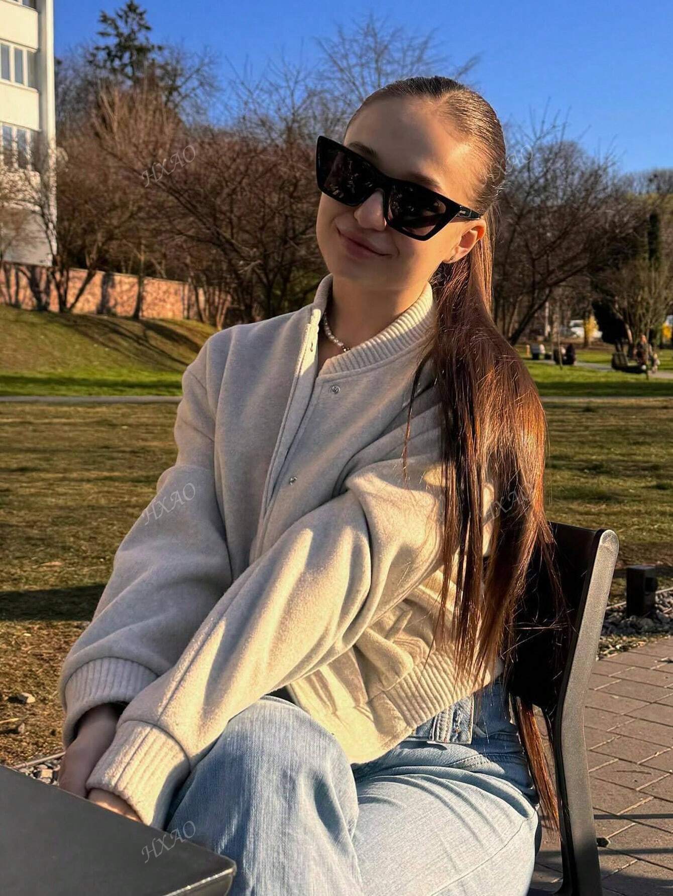 Everyday Structured Lightweight Bomber Jacket