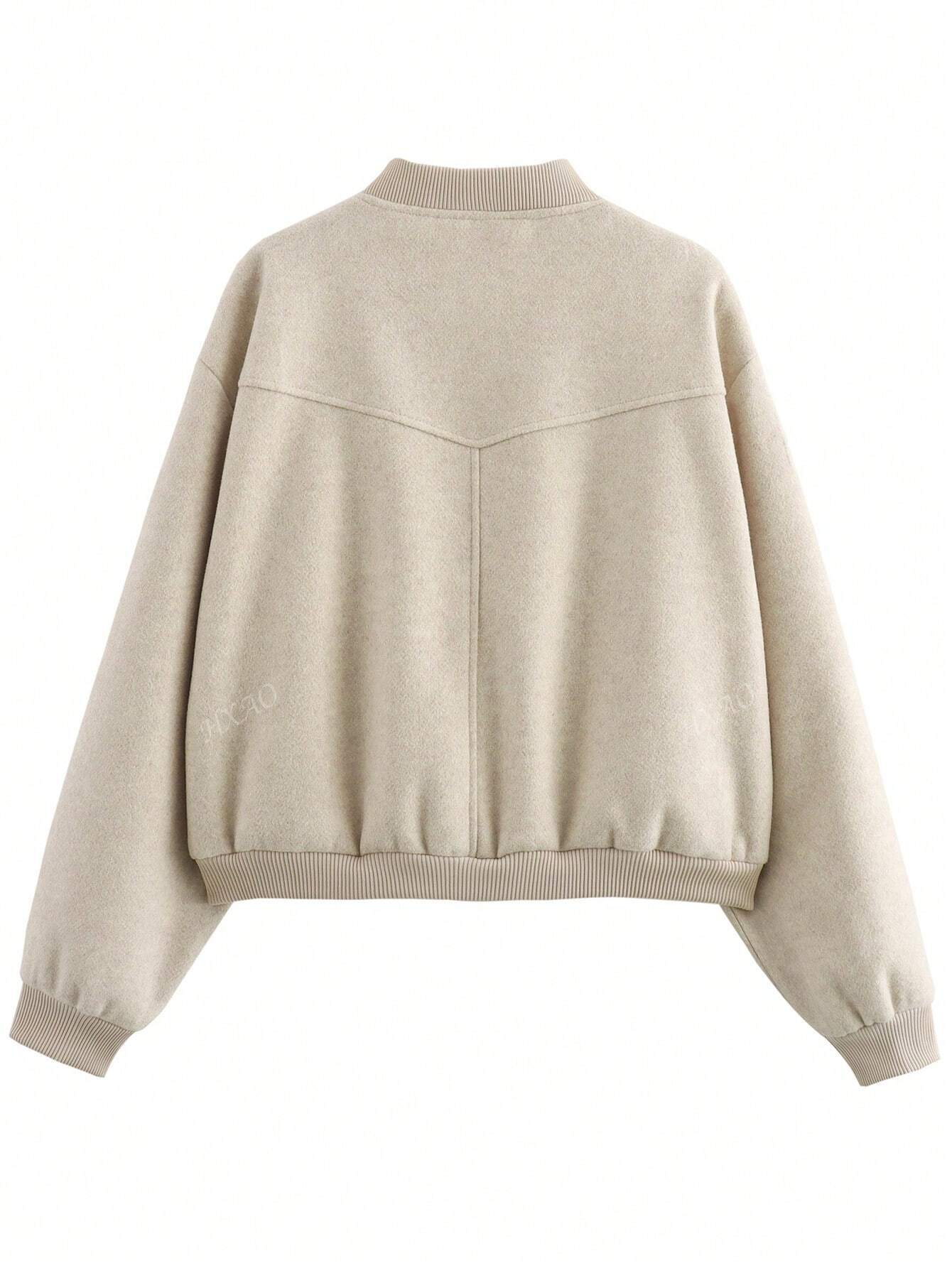 Everyday Structured Lightweight Bomber Jacket