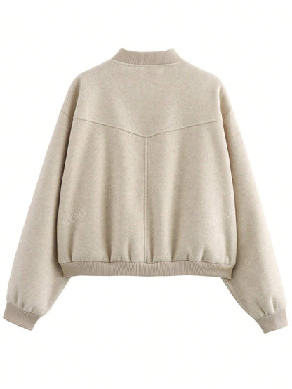 Everyday Structured Lightweight Bomber Jacket