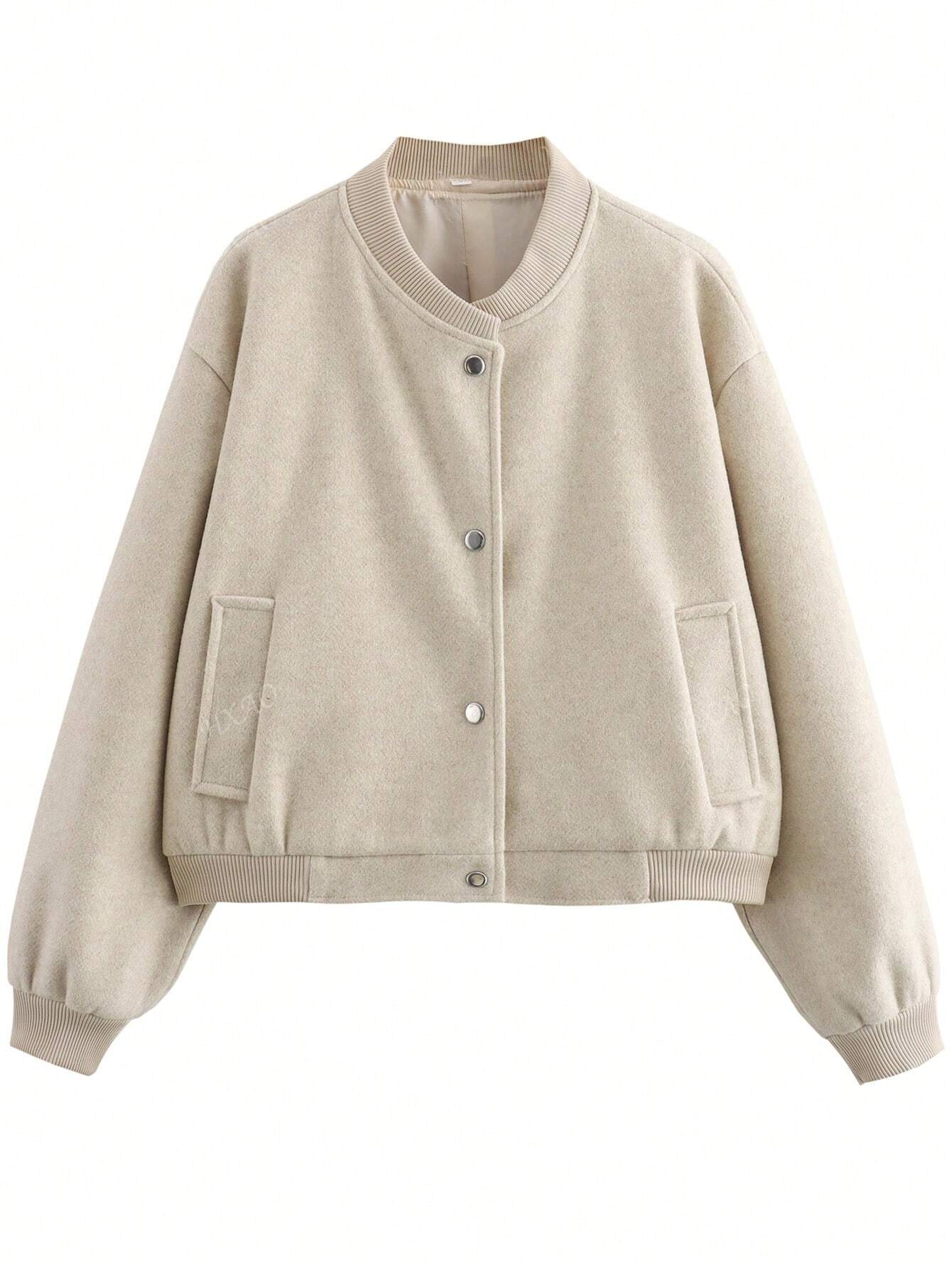 Everyday Structured Lightweight Bomber Jacket