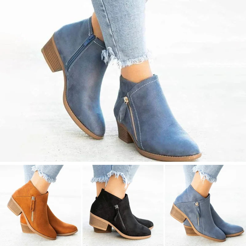 Everyday Suede Ankle Boots