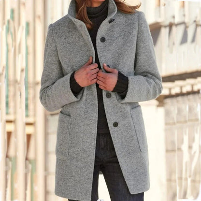 Everyday Wool Look Winter Coat