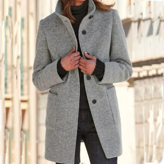Everyday Wool Look Winter Coat