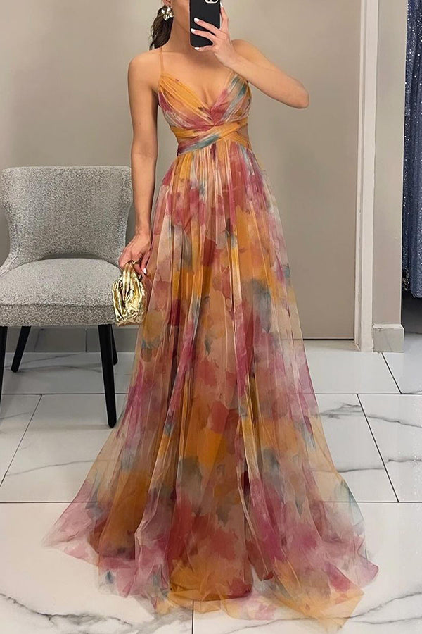 Garden Party Floral Maxi Dress