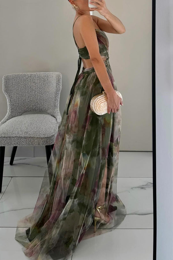 Garden Party Floral Maxi Dress