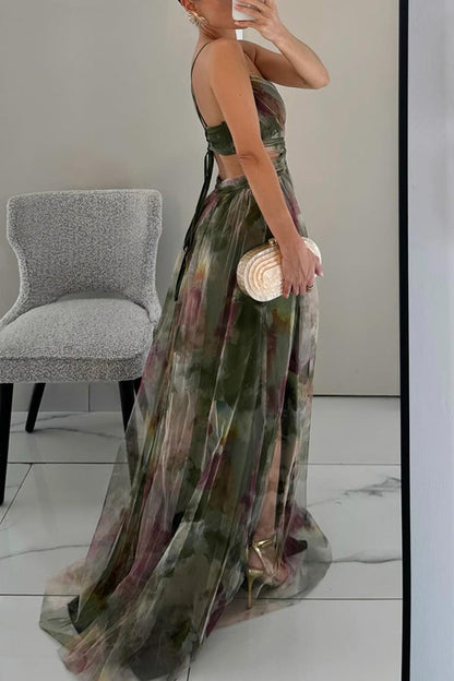 Garden Party Floral Maxi Dress