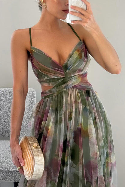 Garden Party Floral Maxi Dress