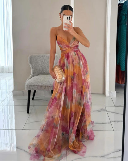 Garden Party Floral Maxi Dress