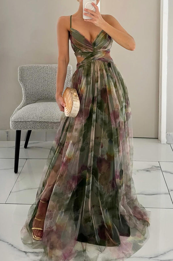 Garden Party Floral Maxi Dress