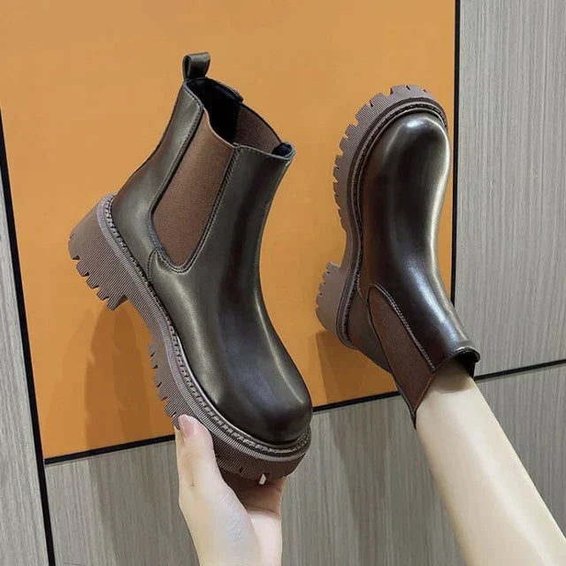 Harper Chunky Chelsea Boots