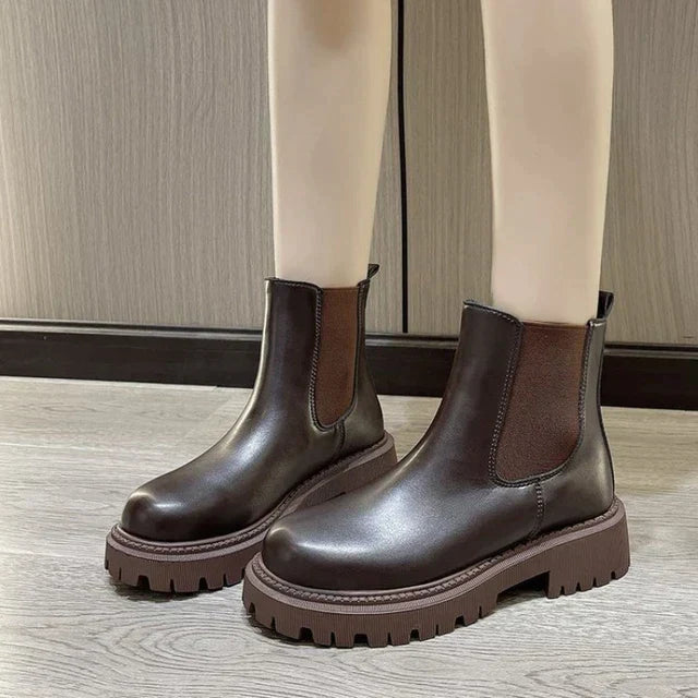 Harper Chunky Chelsea Boots