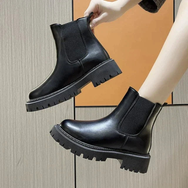 Harper Chunky Chelsea Boots