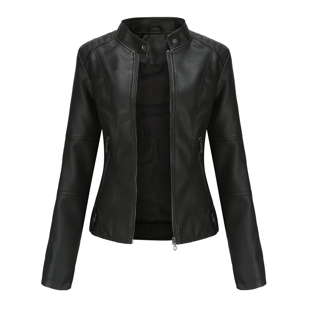 Isabella Womens Leather Jacket