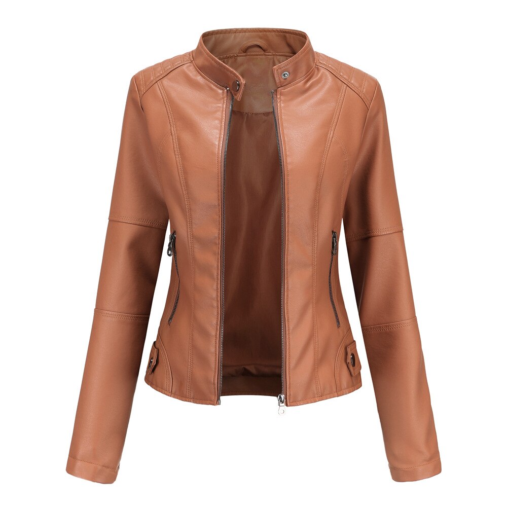 Isabella Womens Leather Jacket