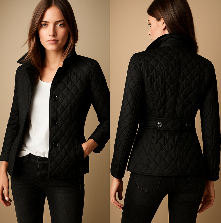 Laura Diamond Quilted Jacket