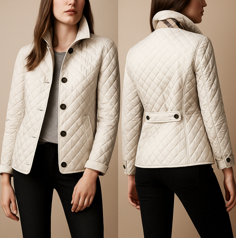 Laura Diamond Quilted Jacket