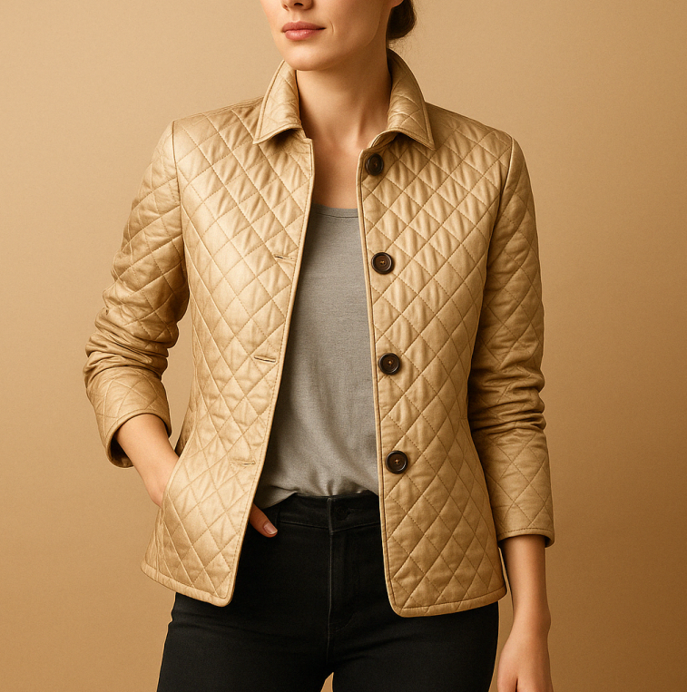 Laura Diamond Quilted Jacket