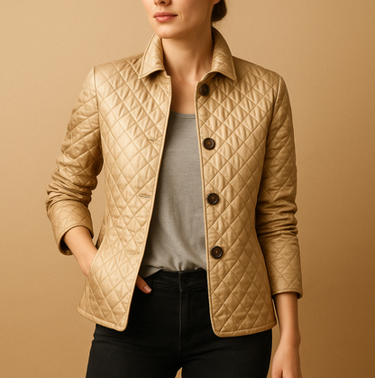 Laura Diamond Quilted Jacket
