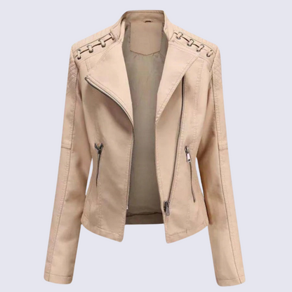 Lena Timeless Women's Faux Leather Jacket