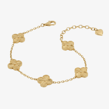 Luna Clover Chain Bracelet