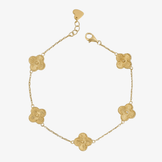 Luna Clover Chain Bracelet