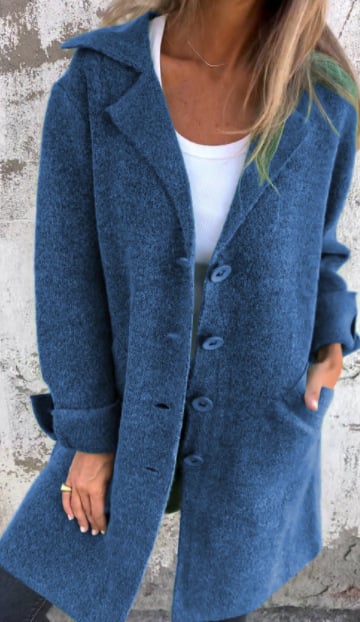 Margaret Wool Touch Button Down Jacket