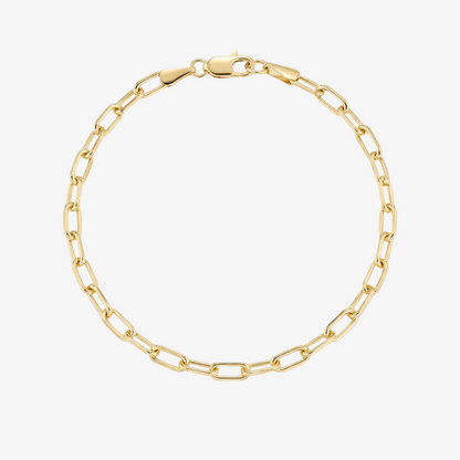Minimal Paperclip Chain Bracelet
