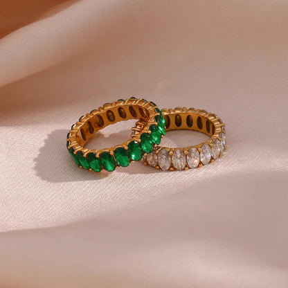 Celeste Simulant Eternity Ring