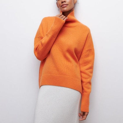 Patricia Ribbed Relaxed Turtleneck Sweater