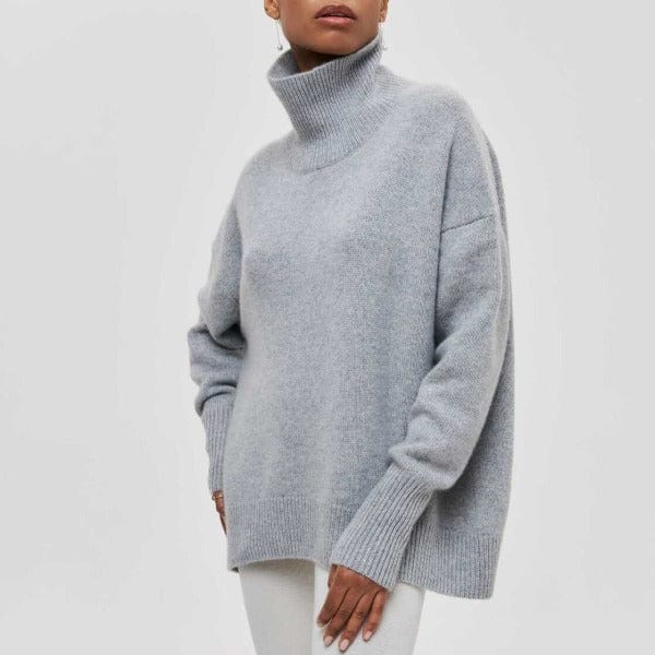 Patricia Ribbed Relaxed Turtleneck Sweater