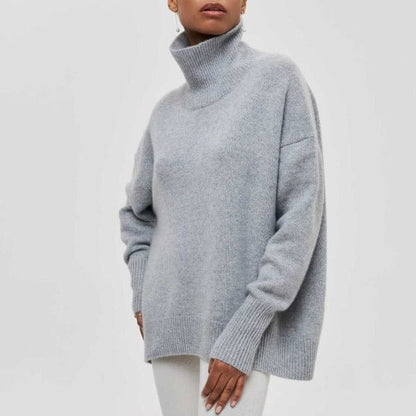 Patricia Ribbed Relaxed Turtleneck Sweater