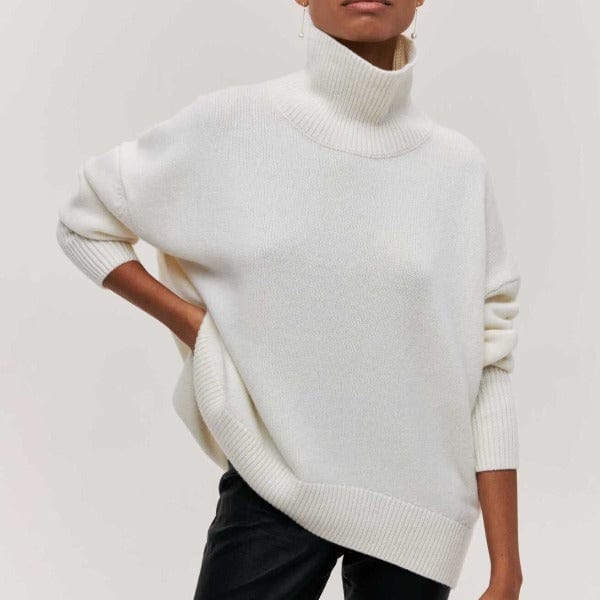 Patricia Ribbed Relaxed Turtleneck Sweater