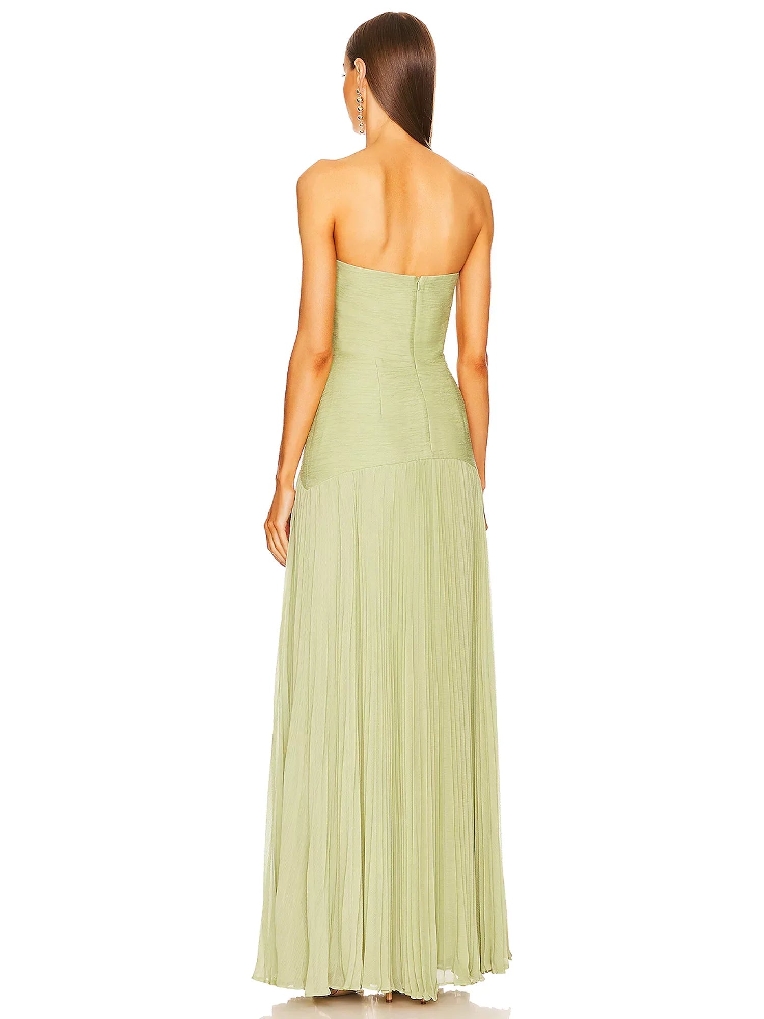 Ruby Strapless Evening Maxi Dress