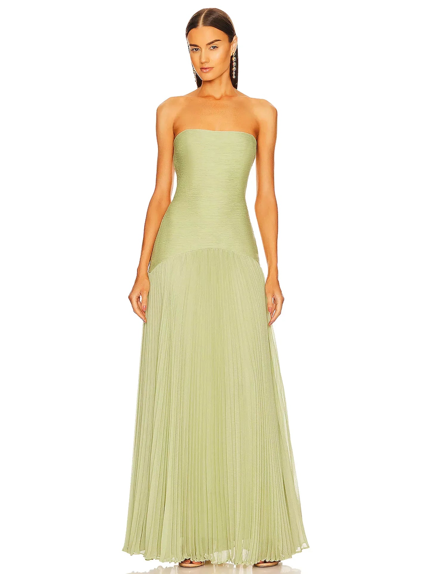 Ruby Strapless Evening Maxi Dress