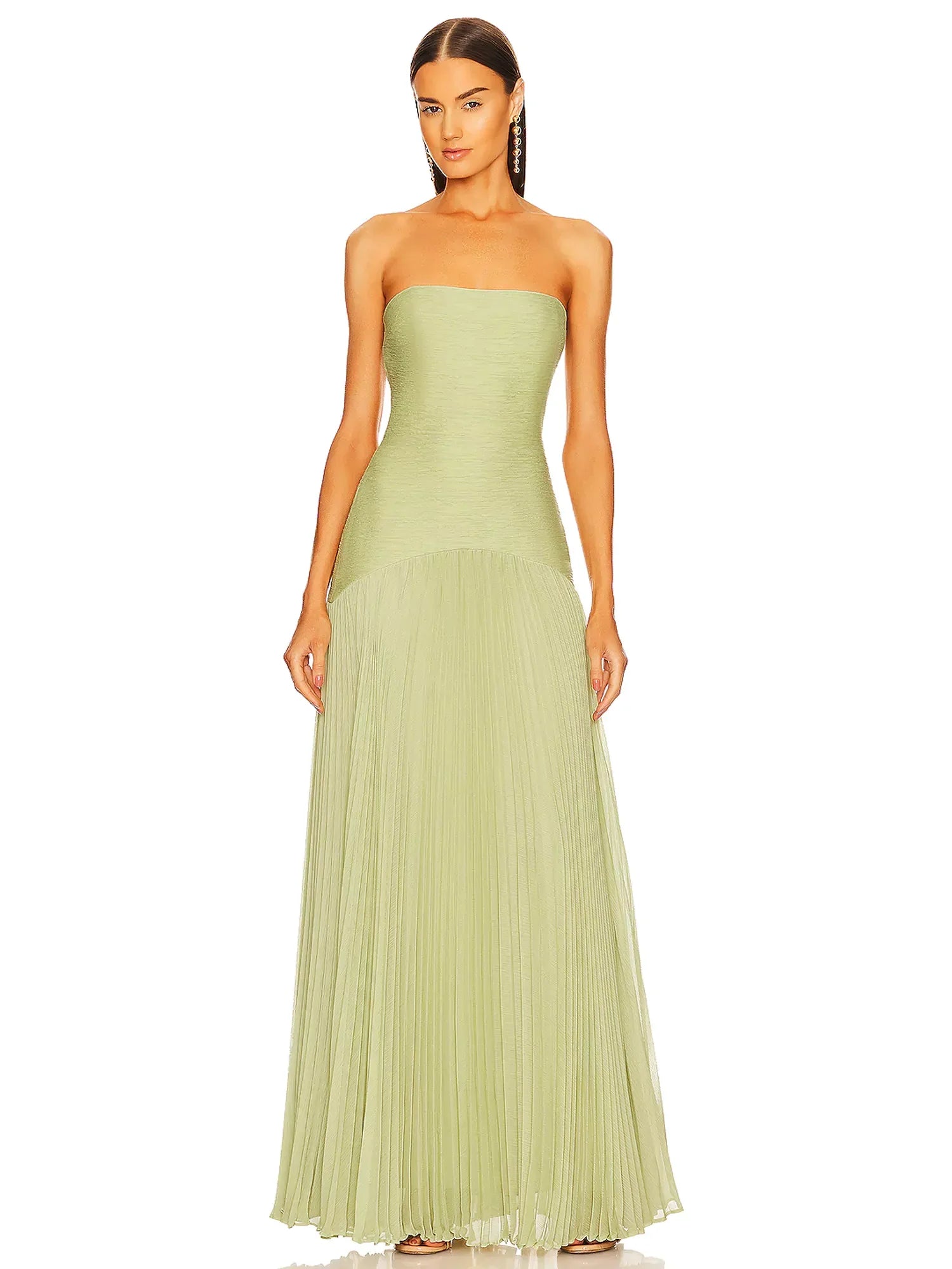 Ruby Strapless Evening Maxi Dress
