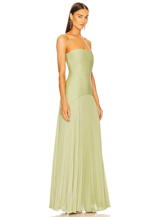 Ruby Strapless Evening Maxi Dress