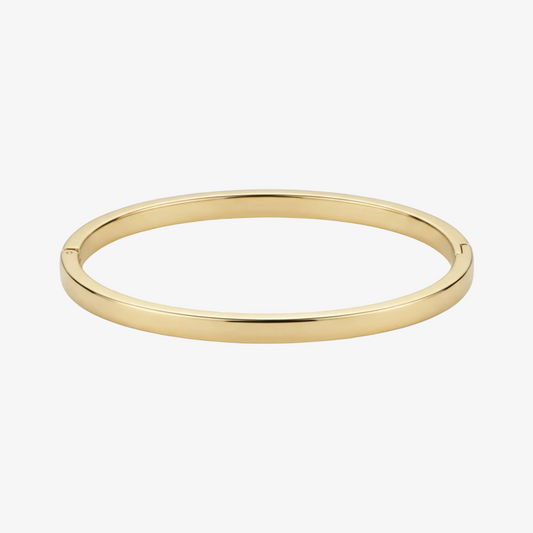 Solace Gold Bangle Bracelet