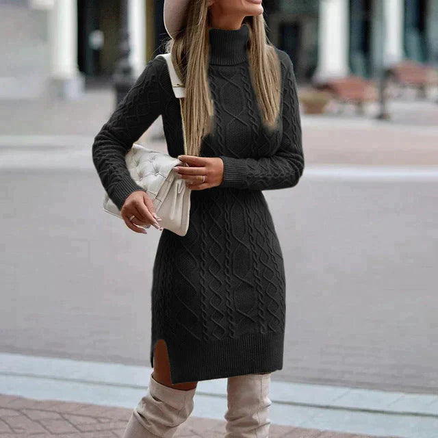 Timeless Winter Knit Dress