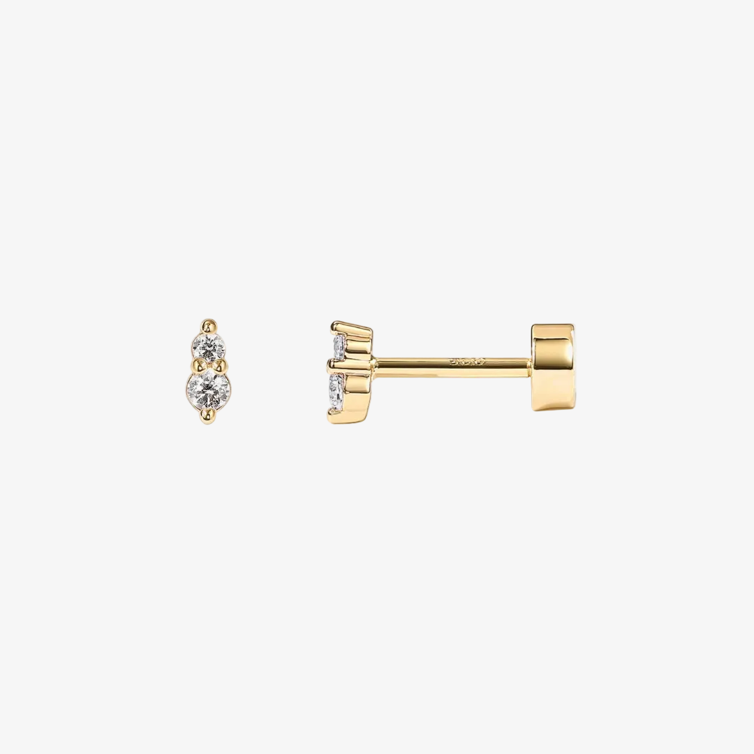 Tiny Crystal Flat Back Studs
