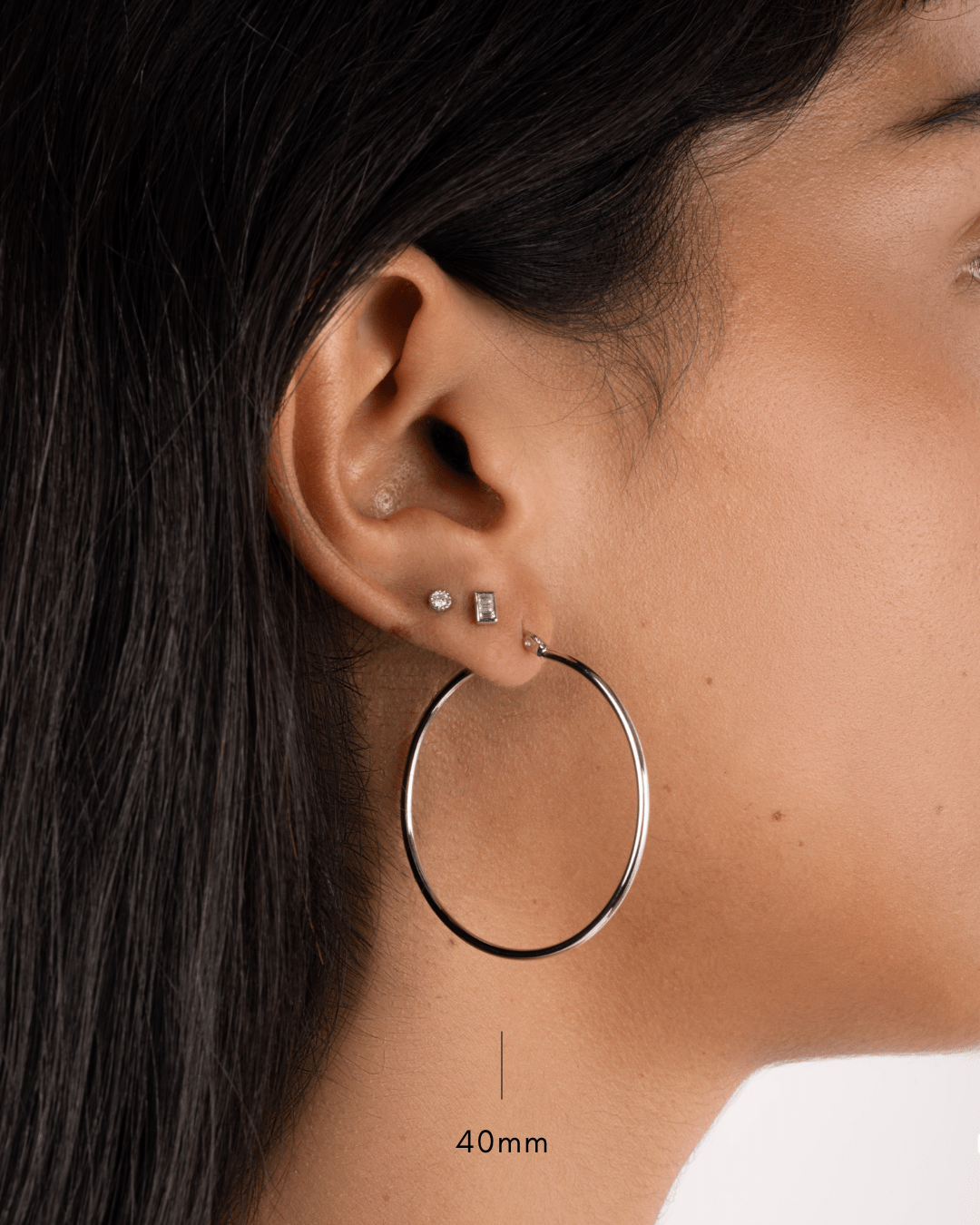 Classic Thin Hoop Earrings